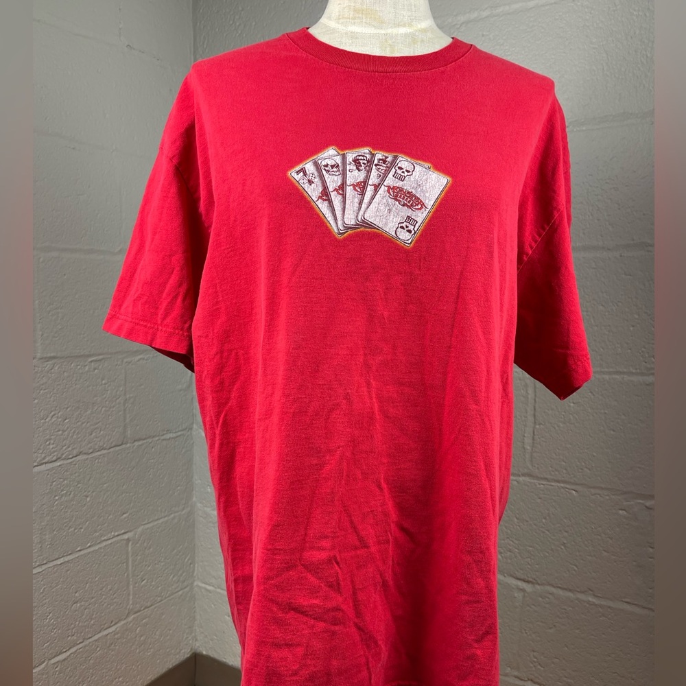 Xl Red Monster Garage T-Shirt